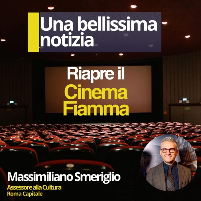 Riapre lo storico cinema Fiamma