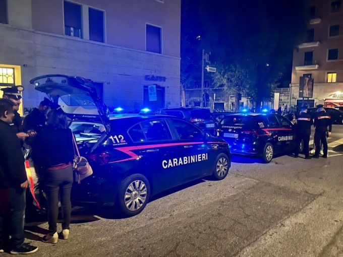 Movida, i controlli dei Carabinieri al Nomentano