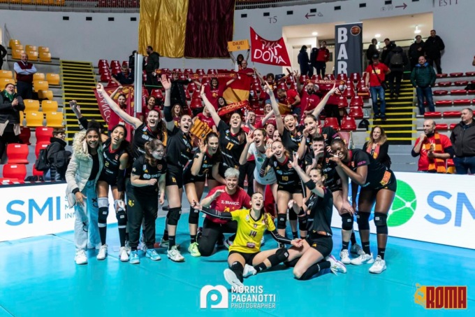 Lo SMI Roma scrive la storia. E’ in finale di Cev Challenge Cup