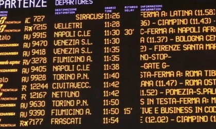 Treni, oggi lo sciopero dalle 9.00 alle 17.00