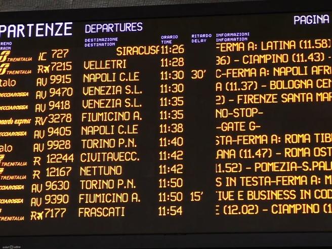 Treni, confermato lo sciopero nazionale di martedì 6 maggio