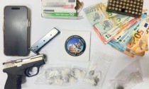 Arrestato pusher con la pistola nel marsupio