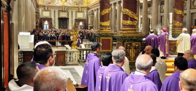 La chiesa celebra il suo Giubileo nella Basilica di Santa Maria Maggiore