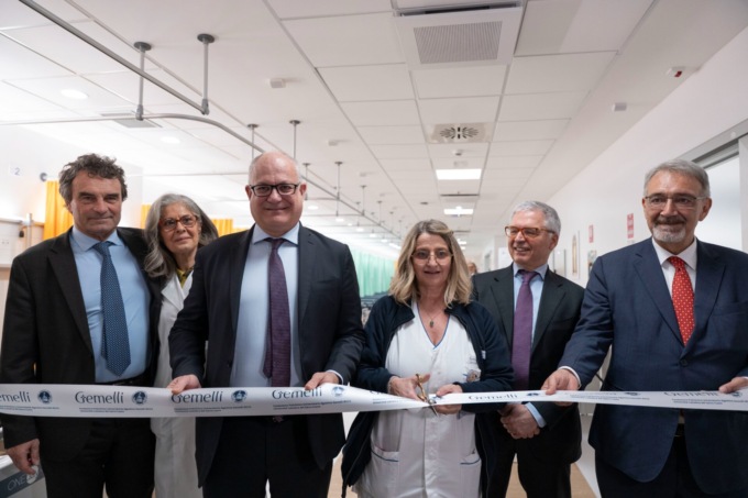 La nuova area del Pronto Soccorso del Policlinico Universitario Gemelli