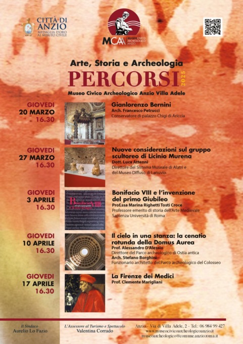 “Percorsi”, cinque incontri tra arte, storia e archeologia