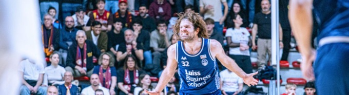 La Luiss Roma vince il derby della Capitale contro la Virtus Roma. 94 a 81
