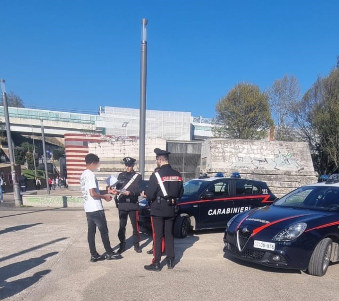 I controlli dei Carabinieri a Valle Aurelia