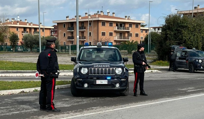 I controlli dei Carabinieri, un arresto