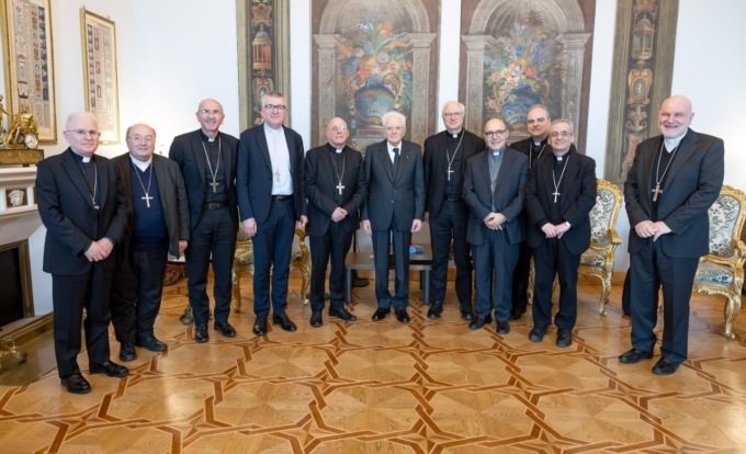 L’incontro dei Vescovi delle Aree Interne con il Presidente Mattarella