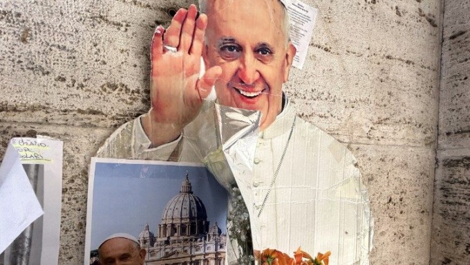 Il feretro del Papa a Santa Maria Maggiore