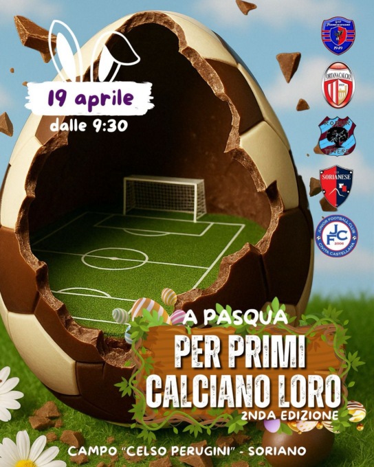 Soriano del Cimino: Torneo di Pasqua per i Primi Calci