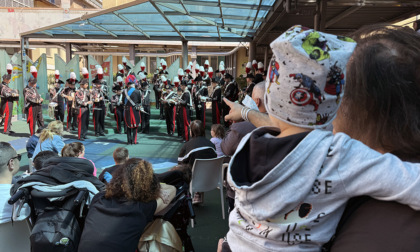 Il concerto della banda dell'Arma dei Carabinieri per i piccoli del Bambino Gesu'