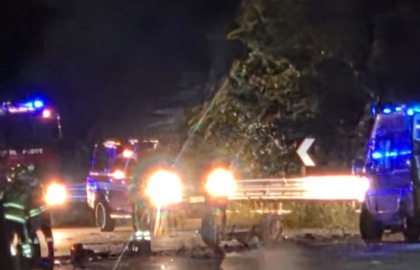 Tragedia nella notte, due giovani morti in uno scontro sulla Salaria