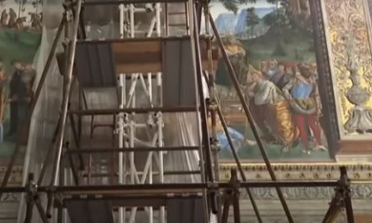 Conclave, i lavori nella Cappella Sistina