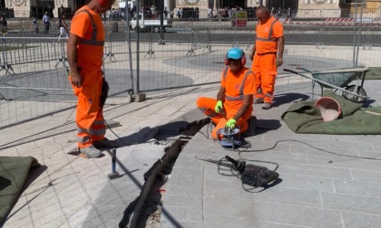 Piazza San Giovanni danneggiata, al via i lavori