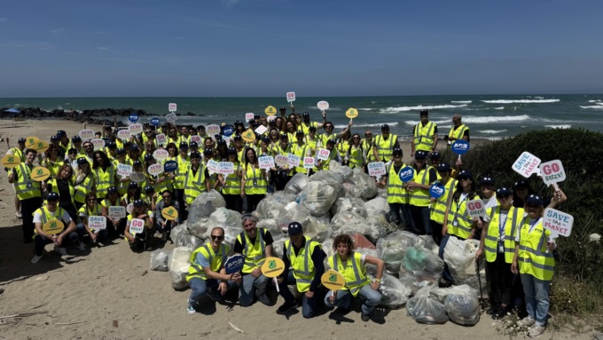 Legambiente e ADR insieme per ripulire la spiaggia di Coccia di Morto