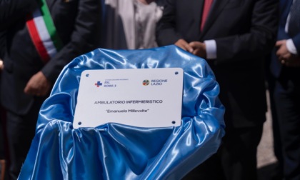 Rocca presente all'intitolazione dell'ambulatorio a Emanuela Millevolte