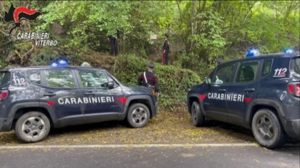 I Carabinieri smantellano una piazza di spaccio nei boschi del Viterbese