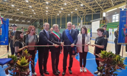Palazzetto dello sport, il sopralluogo di Gualtieri