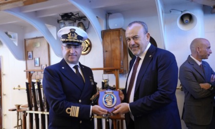 Civitavecchia accoglie la nave Amerigo Vespucci, simbolo di eccellenza e tradizione italiana