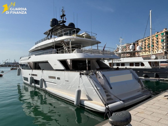 Sequestrato yacht da 12 milioni, denunciato il comandante