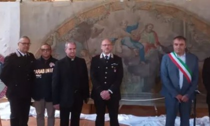 I Carabinieri restituiscono un'opera d'arte del 1700 rubata nel Viterbese