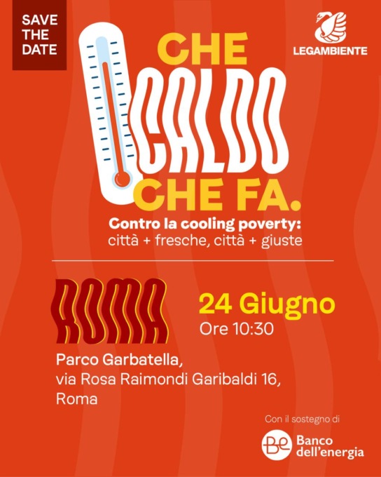“Che caldo che fa!”, martedì flash mob alla Garbatella