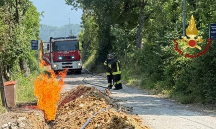 Fuga di gas, feriti due operai