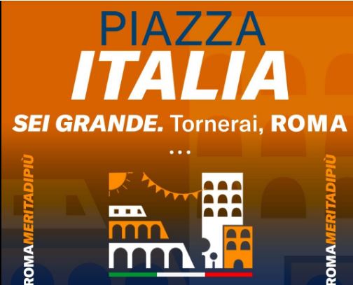 “Sei grande. Tornerai Roma”, dal 3 al 5 luglio l’evento di Fratelli d’Italia