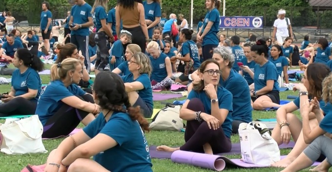 International Yoga Day Roma 2025, in migliaia alla quarta edizione