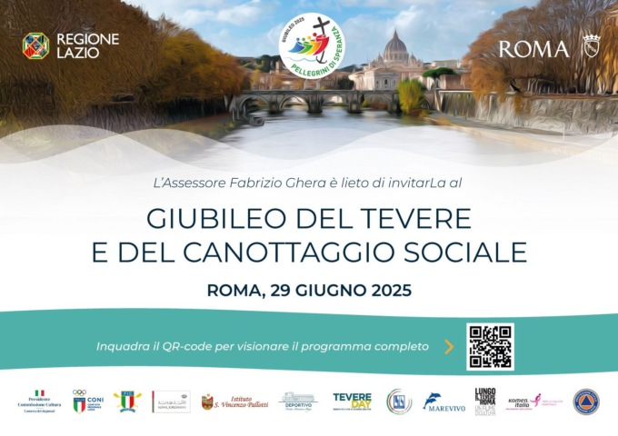 Il Giubileo del Tevere e del canottaggio sociale