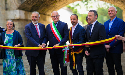 Inaugurato il parco d'affaccio tra Ponte Milvio e Ponte Flaminio