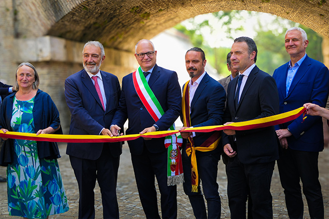 Inaugurato il parco d’affaccio tra Ponte Milvio e Ponte Flaminio