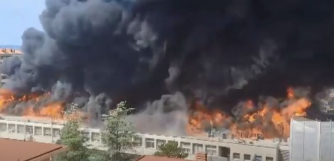 Incendio all’Università della Tuscia, trovato vivo l’operaio disperso