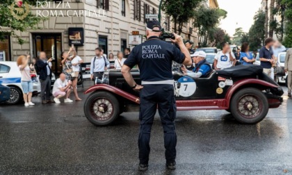 Tappa romana della Mille Miglia