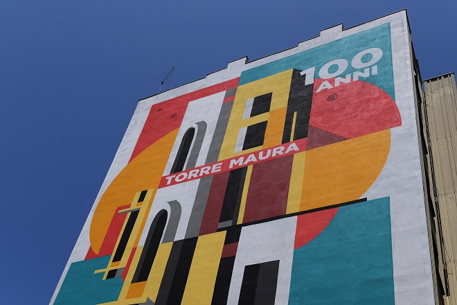 Inaugurati i murales per i 100 anni di Torre Maura