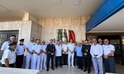 Guardia Costiera: inaugurata un’opera d’arte per il compleanno del Corpo