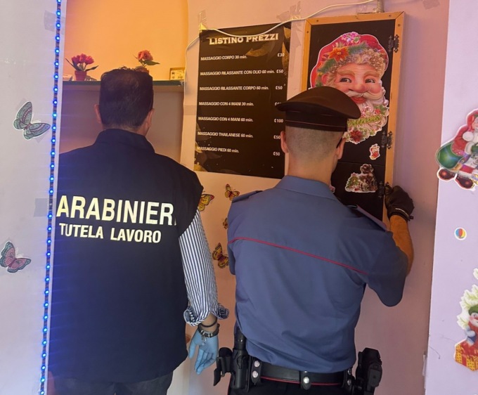 Controlli nei centri massaggi della Capitale, denunciati 7 cittadini cinesi