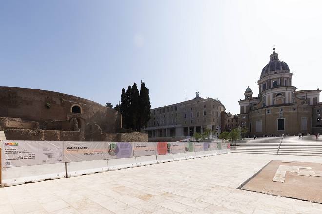 Piazza Augusto Imperatore riapre dopo il restyling