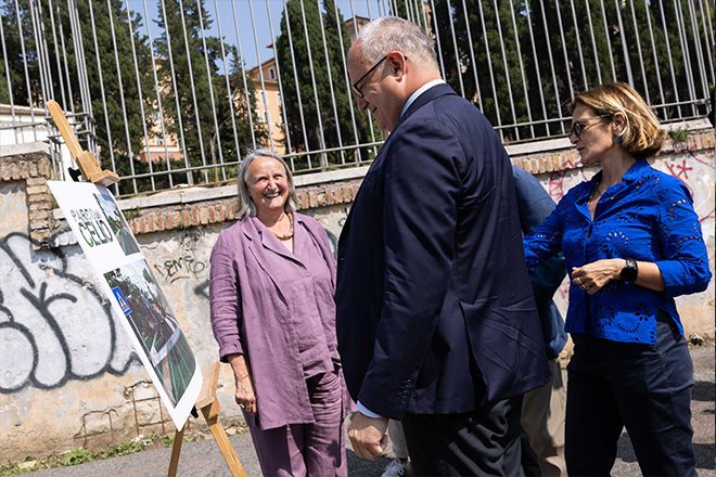 Presentato il progetto di riqualificazione del Parco del Celio