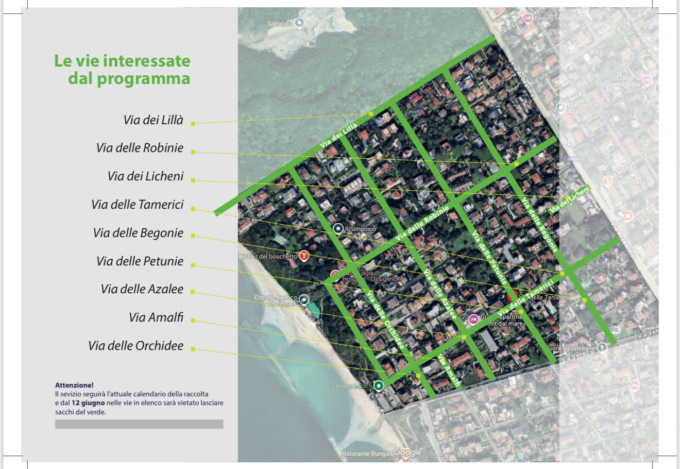 Raccolta del verde, al via la sperimentazione