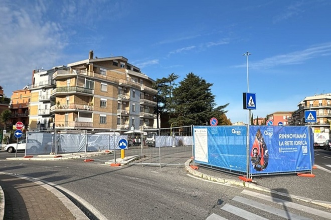 Lavori alla rete idrica, chiusure in zona Trionfale