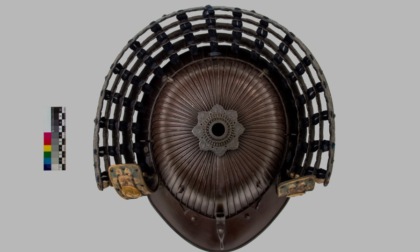 Restaurata l'armatura del Samurai giapponese