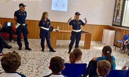 A lezione di sicurezza stradale con la Polizia Locale nelle scuole V Municipio