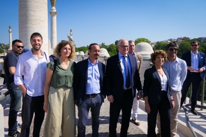 Lavori Pubblici, sopralluogo al Ponte Flaminio