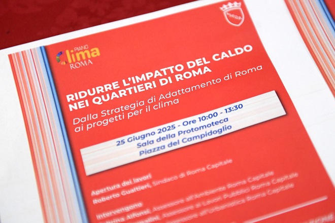2024 l’anno più caldo dal 1991. Presentato in Campidoglio il piano contro il caldo estremo