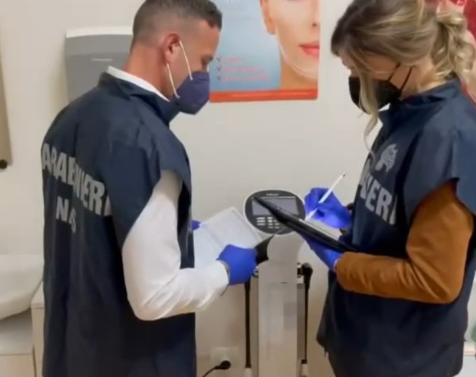 Medicina estetica, scattano i controlli del Nas
