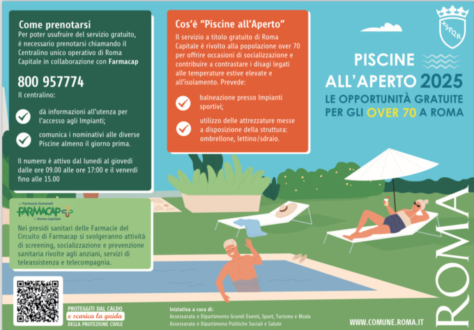 Caldo, presentato il piano “piscine all’aperto”