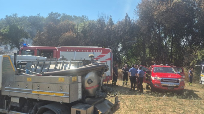 Incendio in via delle Arti: “E’ di origine dolosa”