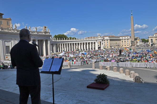 Giubileo, Gualtieri ai giovani: “Roma è felice di accogliervi, siete la speranza”